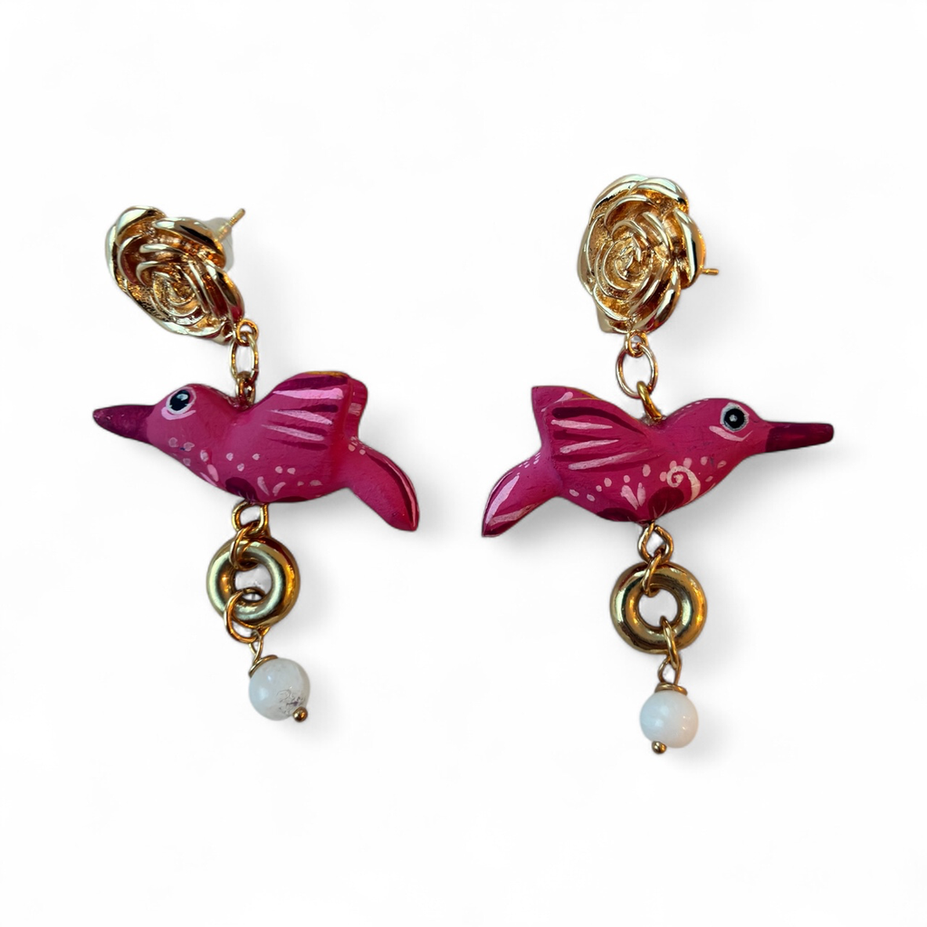 Painted Colibris of Oaxaca (Pink)