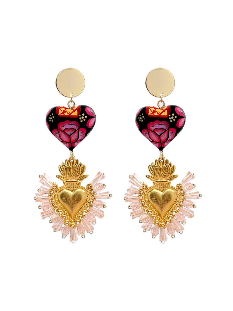 Sacred Heart of Oaxaca (Light Rose)